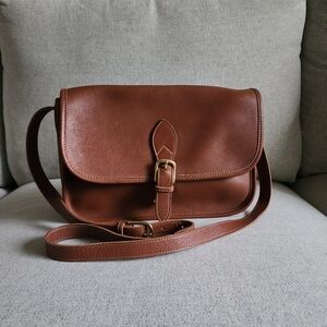 Cole Haan Brown Leather Crossbody Bag
